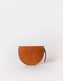 Laura coin purse cognac croco