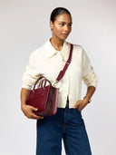Dark cherry jackie midi