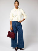 Dark cherry jackie midi