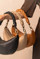 Leo soft grain leather sand