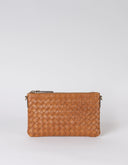 Cognac woven classic leather lexi