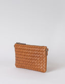 Cognac woven classic leather lexi
