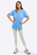 Blauw t-shirt Lemon Squeezy