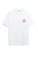 Wit t-shirt kiss me