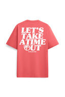 Rood t-shirt time out