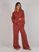 Luchtige linnen blouse
