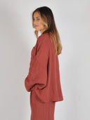 Luchtige linnen blouse