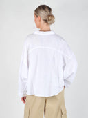 Luchtige linnen blouse