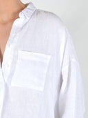 Luchtige linnen blouse