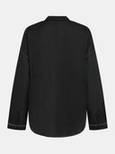 Katoenen blouse met lange mouwen