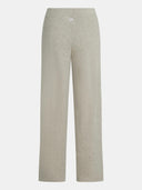 Relaxed linnenmix broek