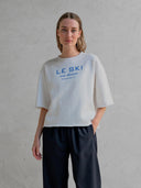 Boxy sweater print