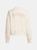 Sportieve sweater in ecru