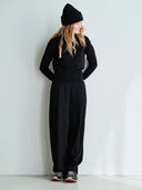 Relaxed linnenmix broek