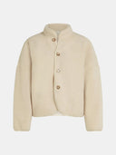 Teddy jacket ecru