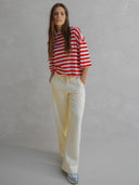Oversized t-shirt stripe
