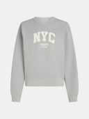 Lichtgrijze sweater NYC
