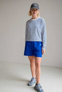 Gestreepte cropped sweater