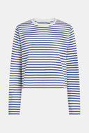 Gestreepte cropped sweater