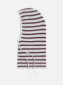 Gestreepte balaclava