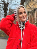 Gestreepte balaclava