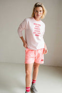Sweater met opdruk