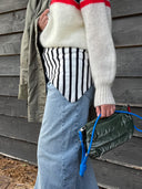 Gestreepte sjaal scarf stripe