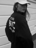 Boxy vest met rugprint