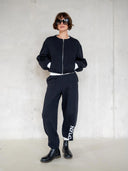 Boxy vest met rugprint