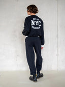 Boxy vest met rugprint