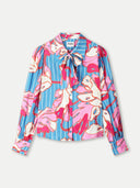 Blouse urban flora stripe