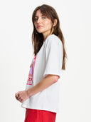T-shirt met print breeze