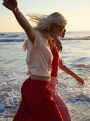 T-shirt met print breeze