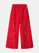 Rode kanten broek