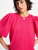 Roze top bright rose