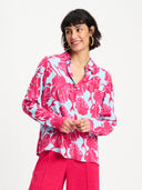 Blouse mila urban flora blue