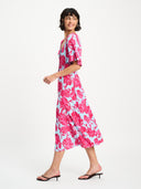 Jurk urban flora blue