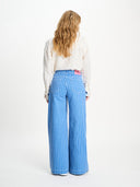 Jeans denim stripes blue