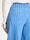 Jeans denim stripes blue
