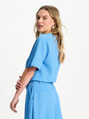 Blauwe top meg smashing blue