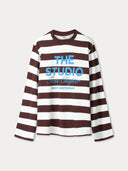 Bruin gestreepte longsleeve joy