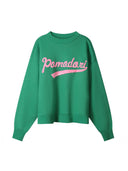 Groene sweater pomodori pine green