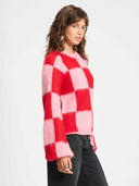 Wollen trui pullover checks