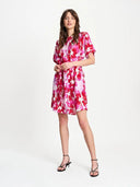 Roze jurk bubble bloom lavender
