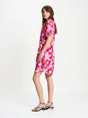 Roze jurk bubble bloom lavender