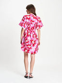 Roze jurk bubble bloom lavender