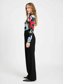 Turtleneck met bloemen autumn garden