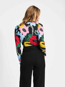 Turtleneck met bloemen autumn garden