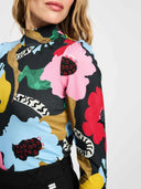 Turtleneck met bloemen autumn garden