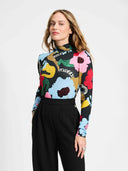 Turtleneck met bloemen autumn garden